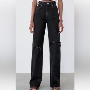 Zara 90s wide leg jeans